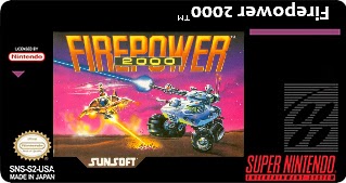 Walkthrough do jogo Firepower 2000 para Super Nintendo 
