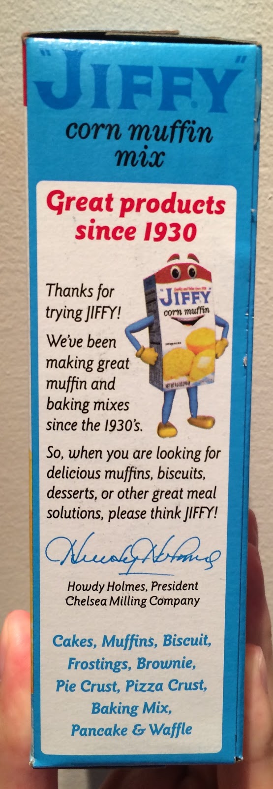 Jiffy Corn Muffin Mix / ジフィー コーン マフィン ミックス I'm Made of Sugar