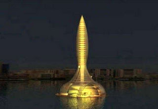 Floating and Rotating Hotel Tower, Dubai