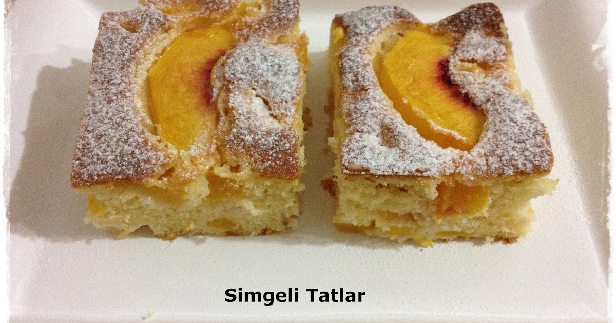 ♥Simgeli Tatlar♥ Şeftalili Kek