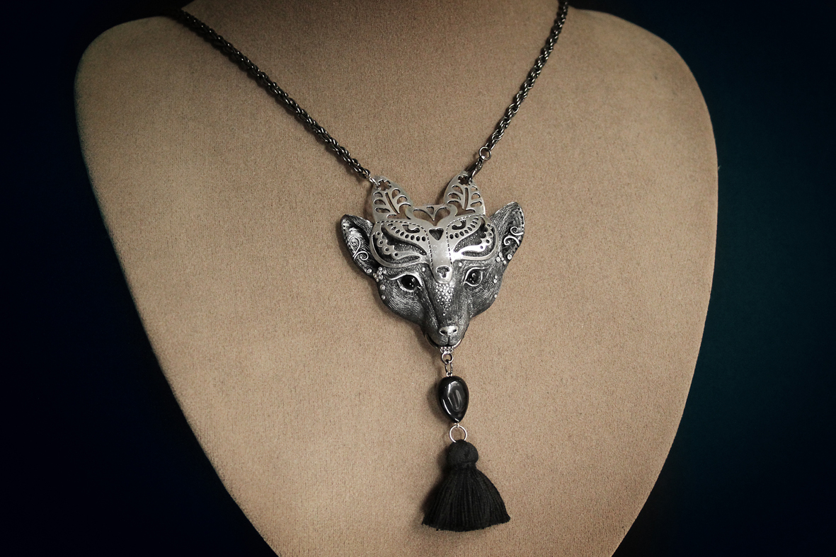 Mandarin Duck necklace