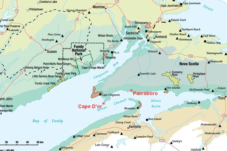 Braincrampery Parrsboro, NS.