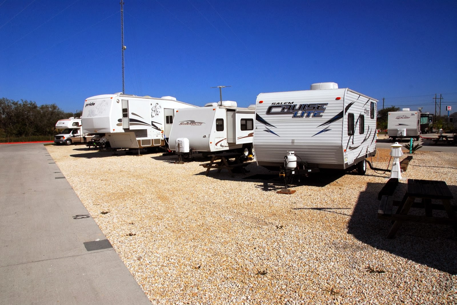 Croft's Wanderings Nature's Own RV Park Kingsville, TX