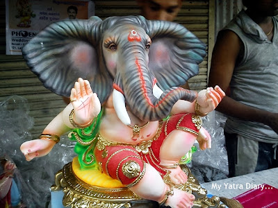 Ganesh statue ready to be taken home, Ganesh Charurthi Festival