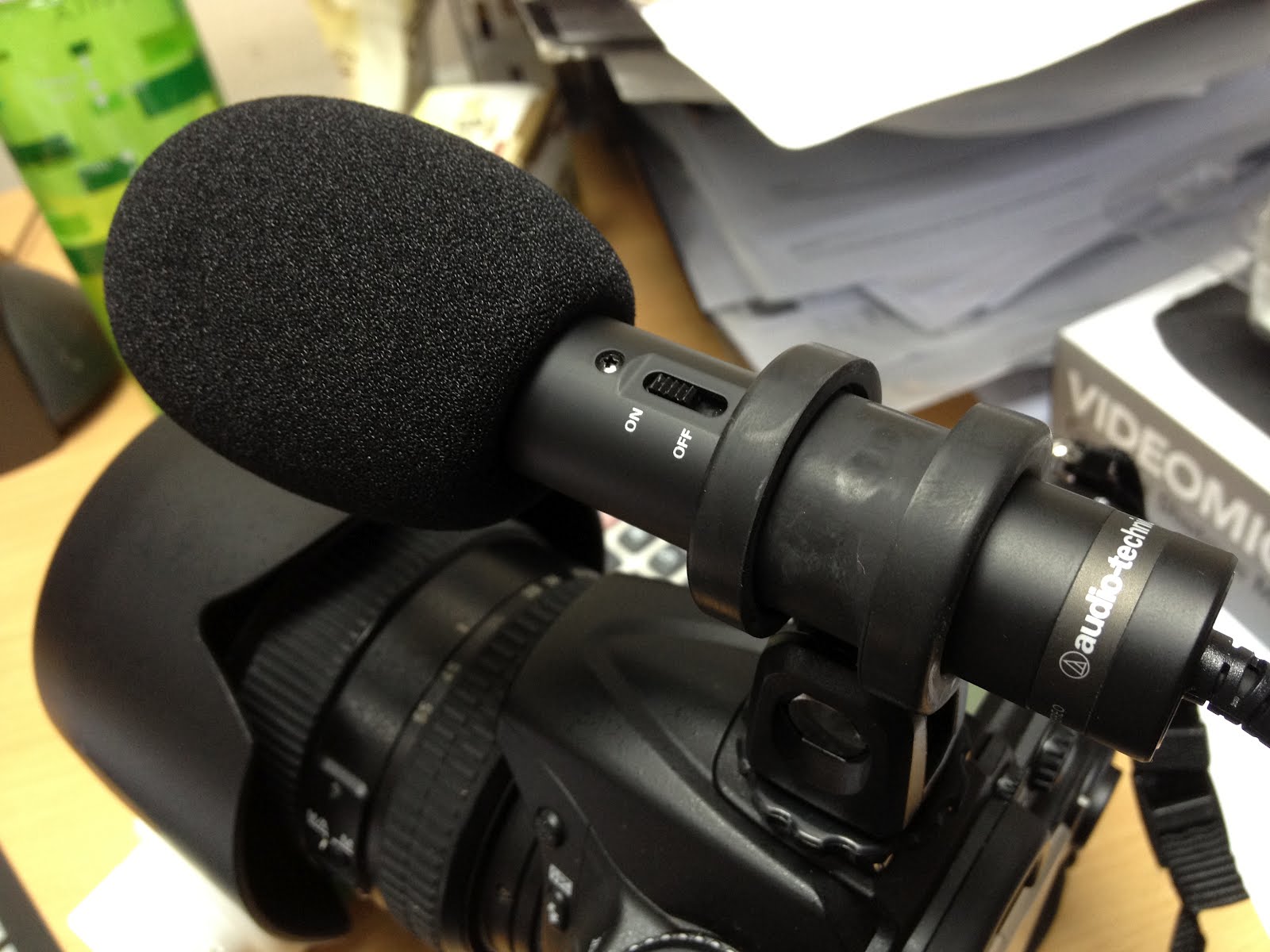 DVSLR 24p shooter. Rode Video Mic Pro vs. Audio Technica Pro 24cm