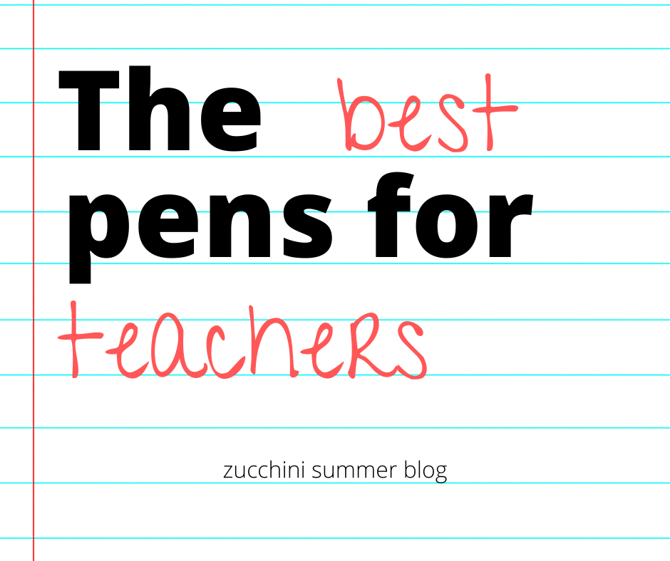 Best Teacher Gel Pens