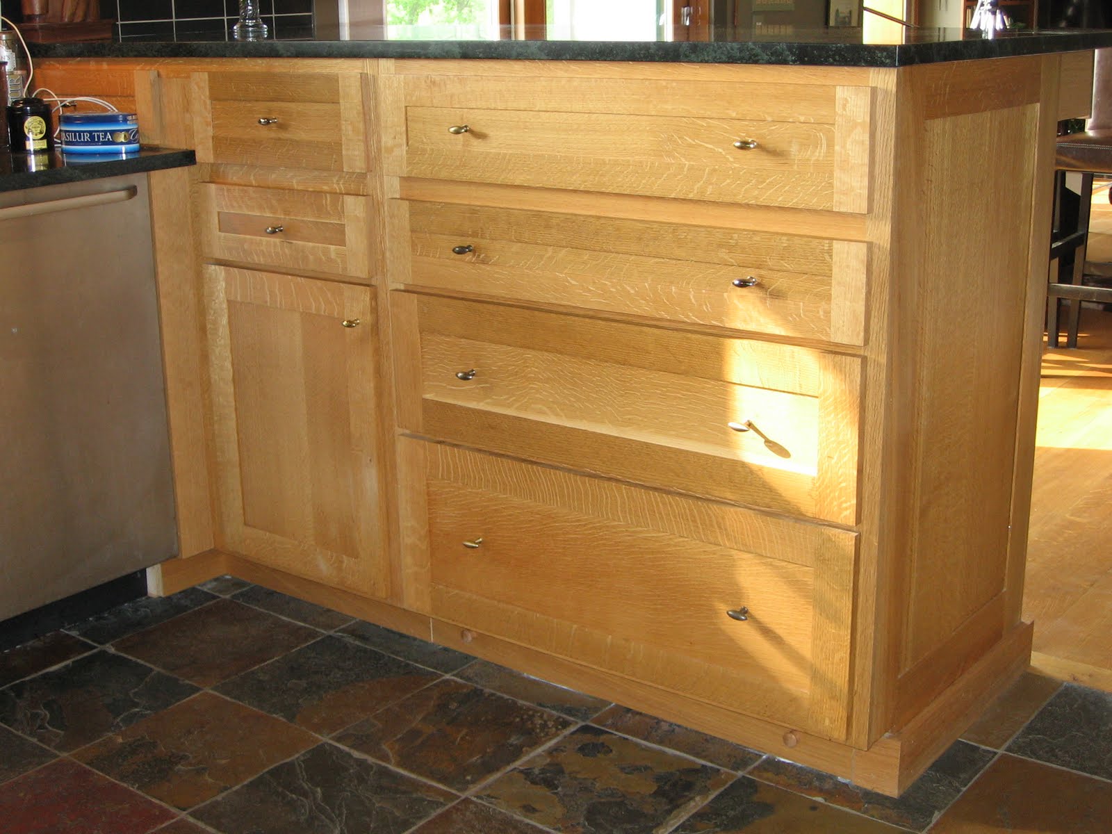 Pull out kitchen cabinet organizers Kitchen with Peninsula