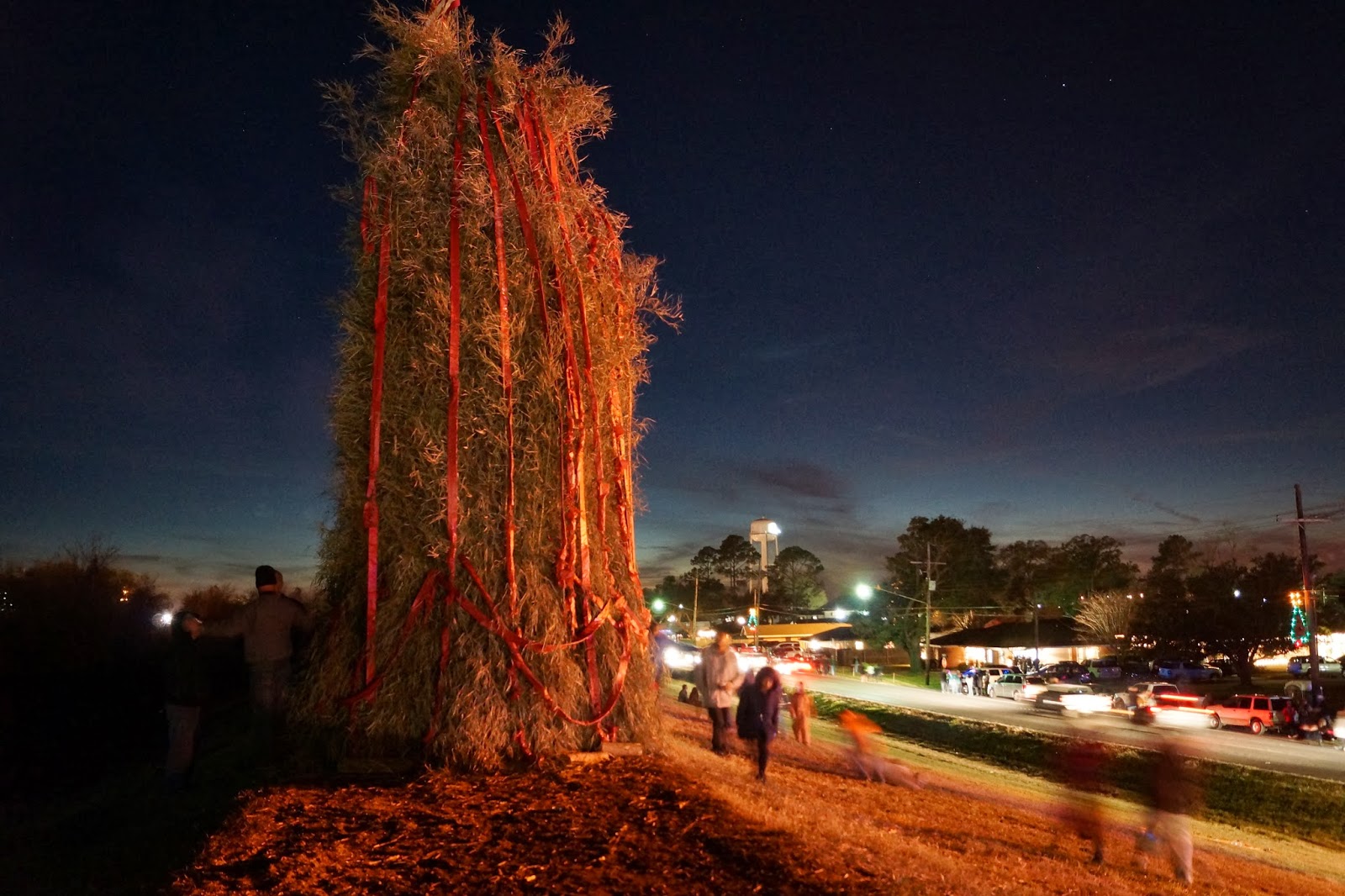Dancing 'Cross the Country Christmas Eve Bonfires Lutcher/Gramercy