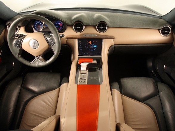 Fisker Karma Interior View Michelin Pilot HX MXM