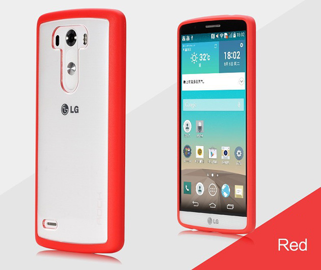 เคส LG G3 ของแท้ รหัสสินค้า 135016 สีแดง
