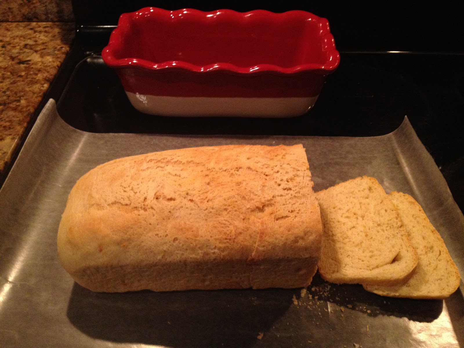 Eatomaniac ) Homemade Bread (made without a bread machine)