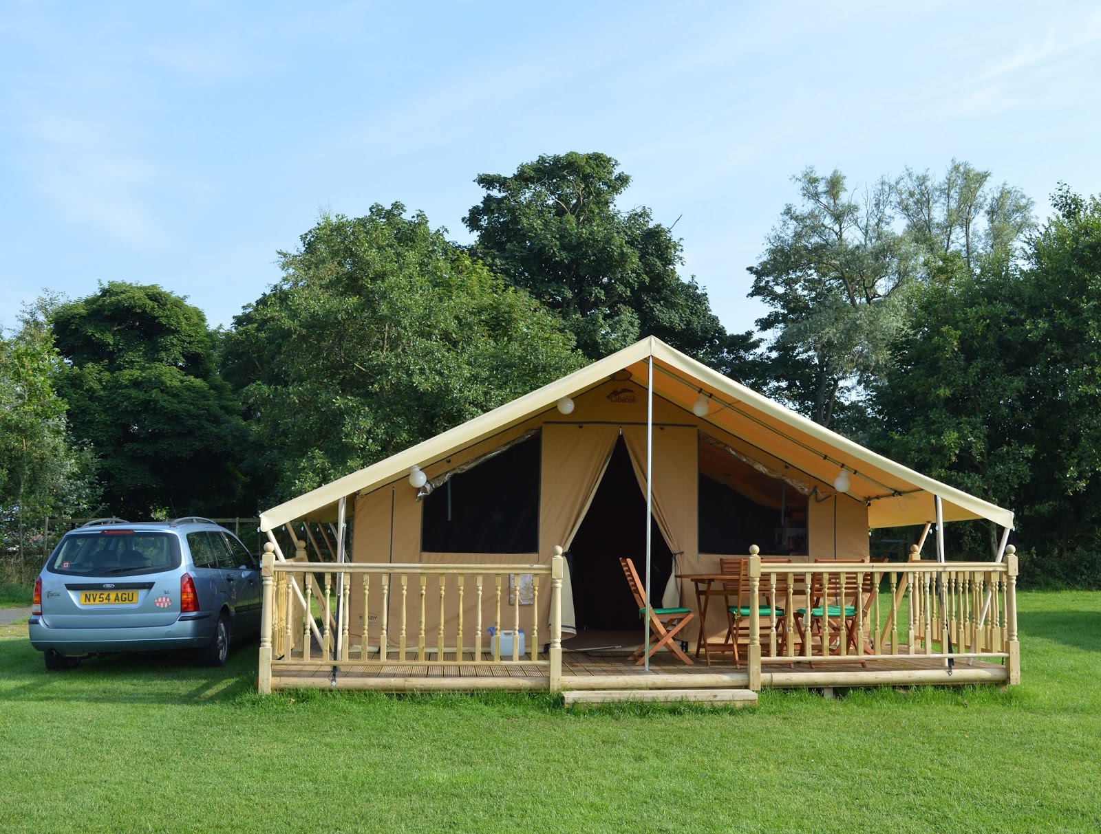 Ready Camp Scarborough Glamping from the Camping and Caravanning club