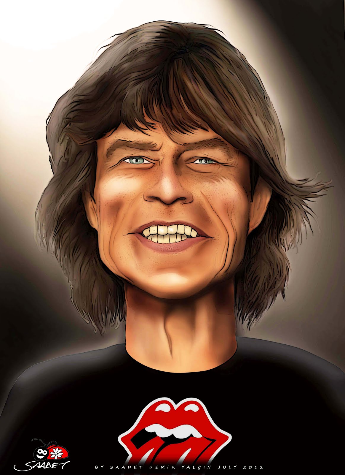 Saadet Demir Yalçın: Mick Jagger.