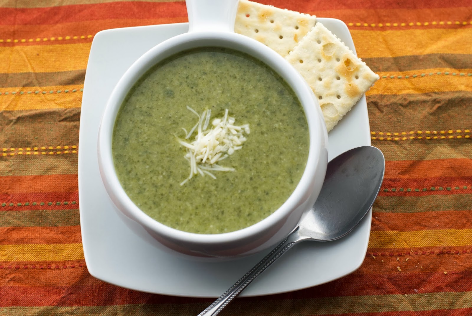 Cream of Spinach & Artichoke Soup - Carrie’s Experimental Kitchen
