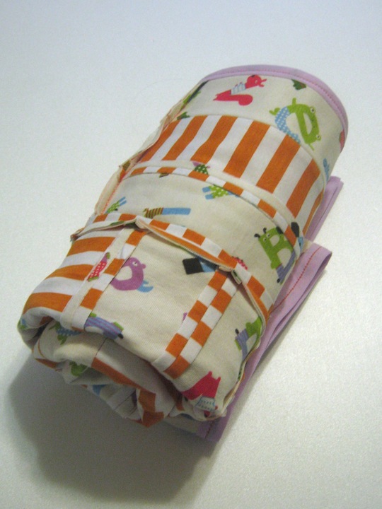 Beeinspired Jersey knit baby quilt tutorial