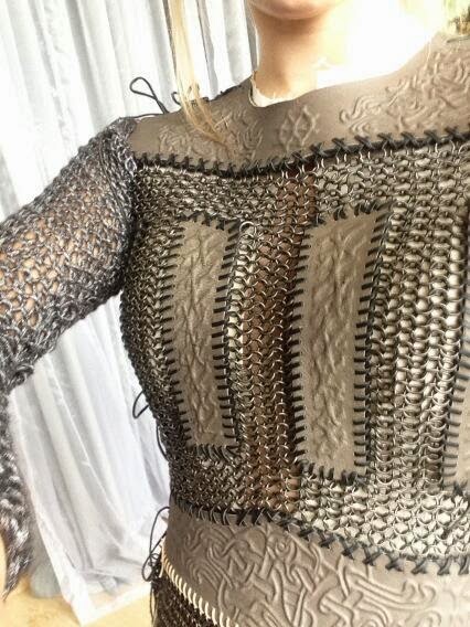 The Austrian Woman: Lagertha's Battledress: The Gathering Of Armor And