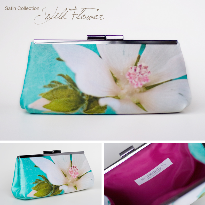 satin handbag