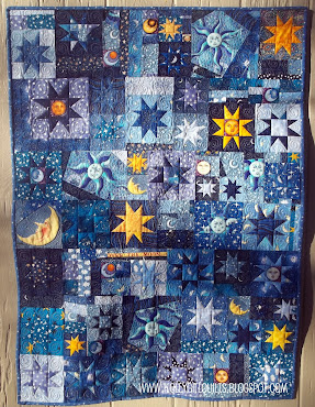 Stars and Moon Quilt