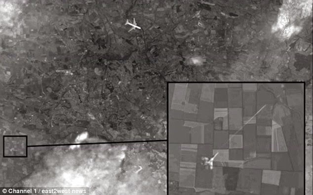 TV Rusia Dedah Gambar Dakwa Saat MH17 Ditembak Jet Pejuang..