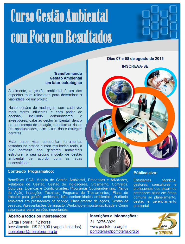 Curso gestao ambiental