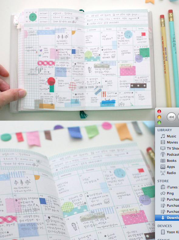 Masking sticker set Solid Version Miss * LittlEverything