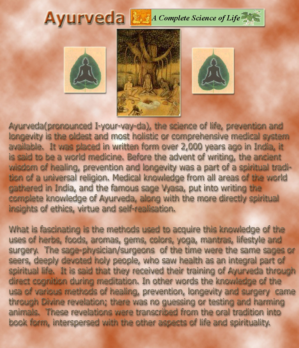 all to my knowledge sharing blog History of Ayurveda (Origins
