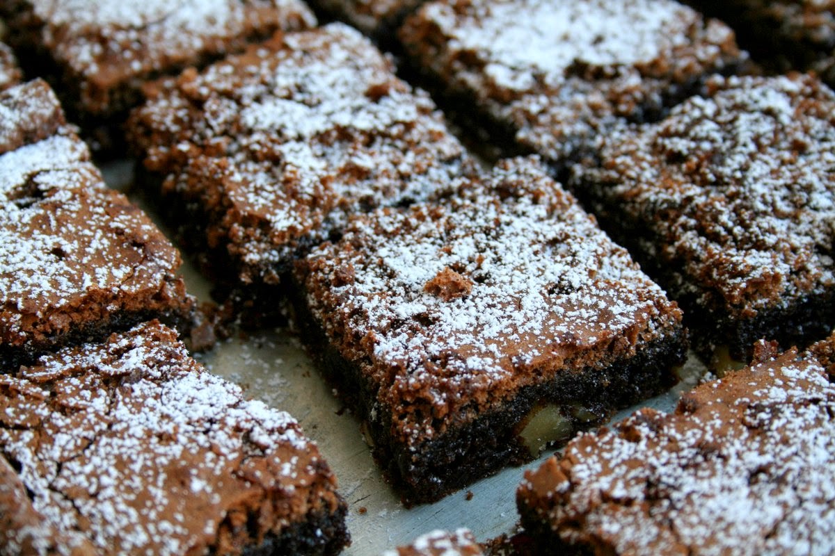 Cupcakes & Couscous Chocolate, Walnut & Cranberry Brownies