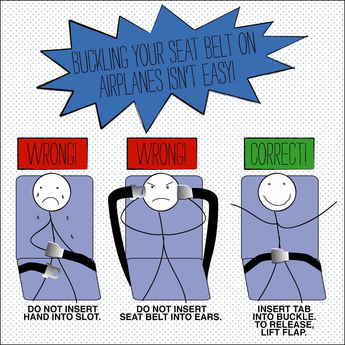 thesupergreat If You Don't Know How to Fasten Your Seat Belt by Now....