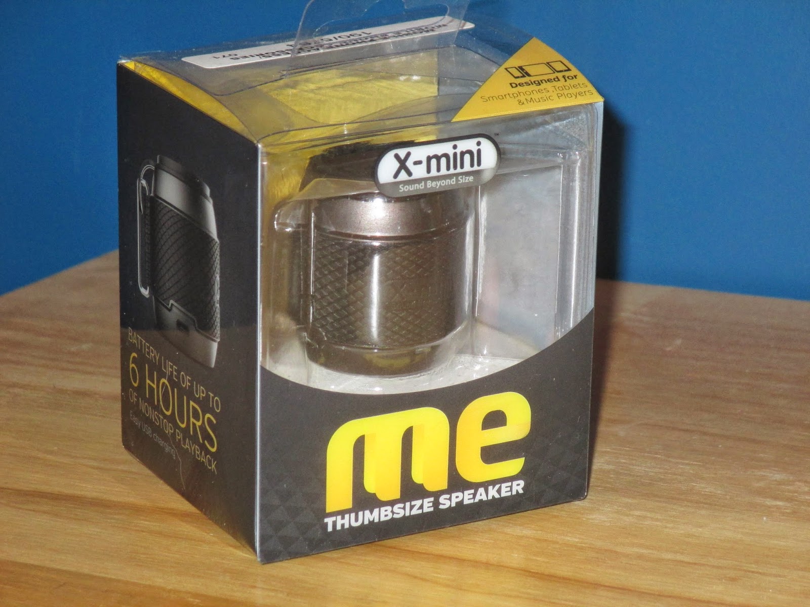 x mini thumb size speaker