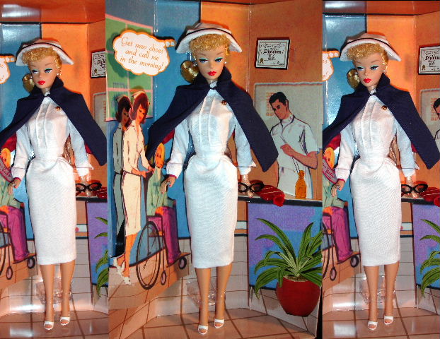 nurse barbie 1961