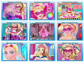 juegos de barbie super princesa