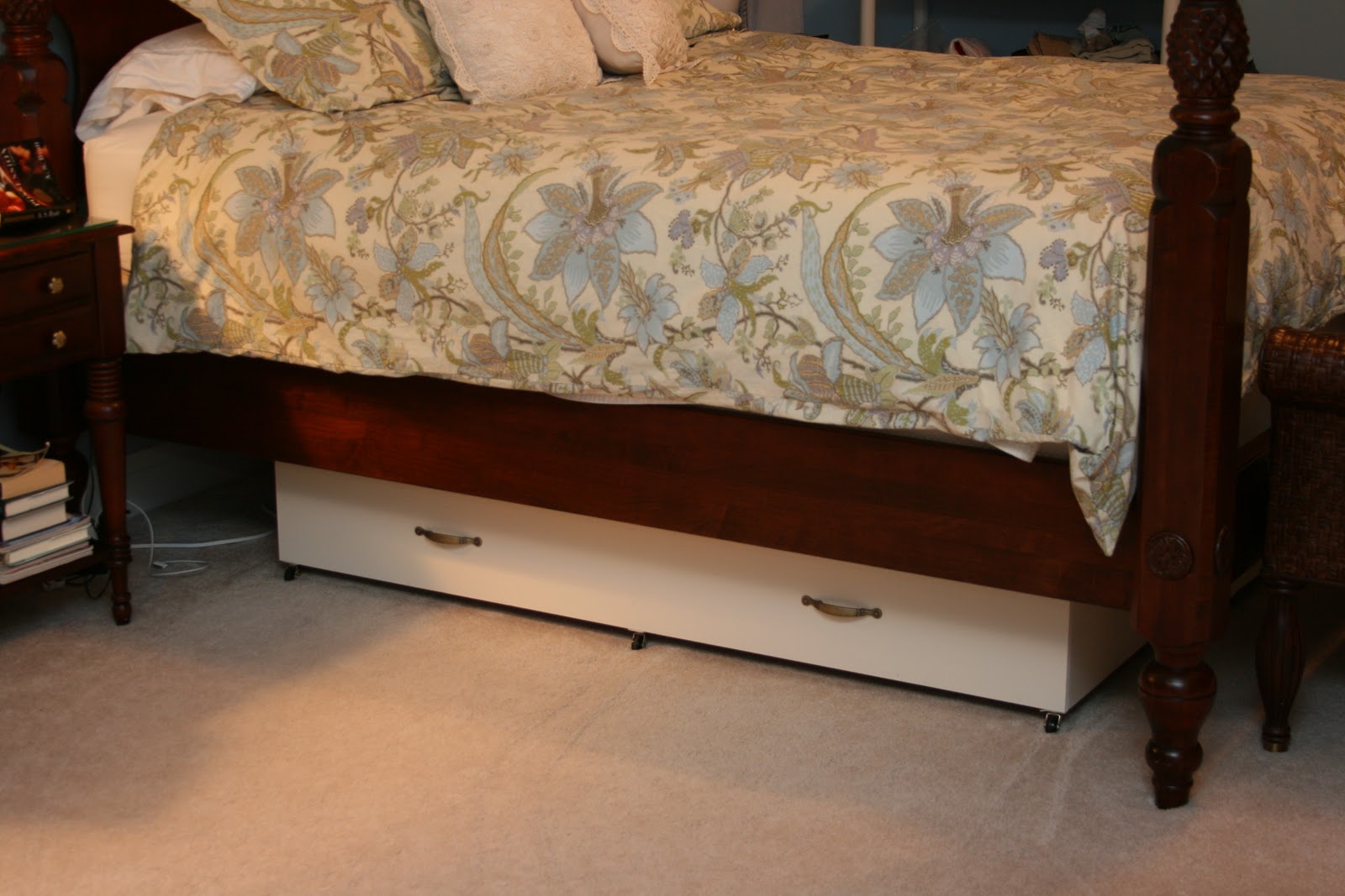 Harried Mom of Four Crafty! Under Bed Storage Drawers