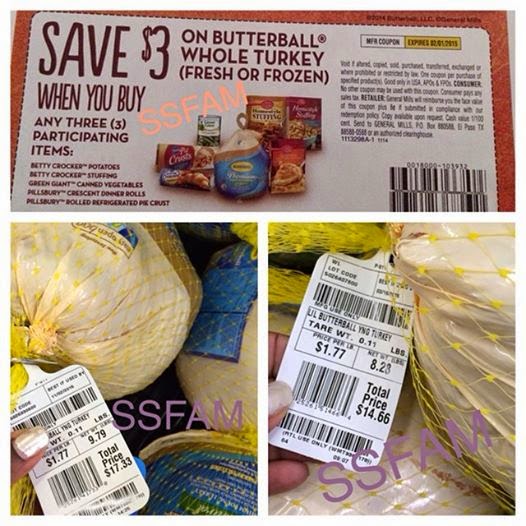 Walmart Turkey Savings