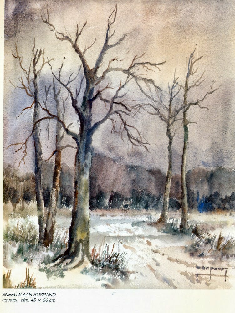 Winter (aquarel)