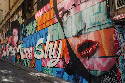 Karl Lagerfeld Street Art Ikone Strassengraffiti Strassenkunstler