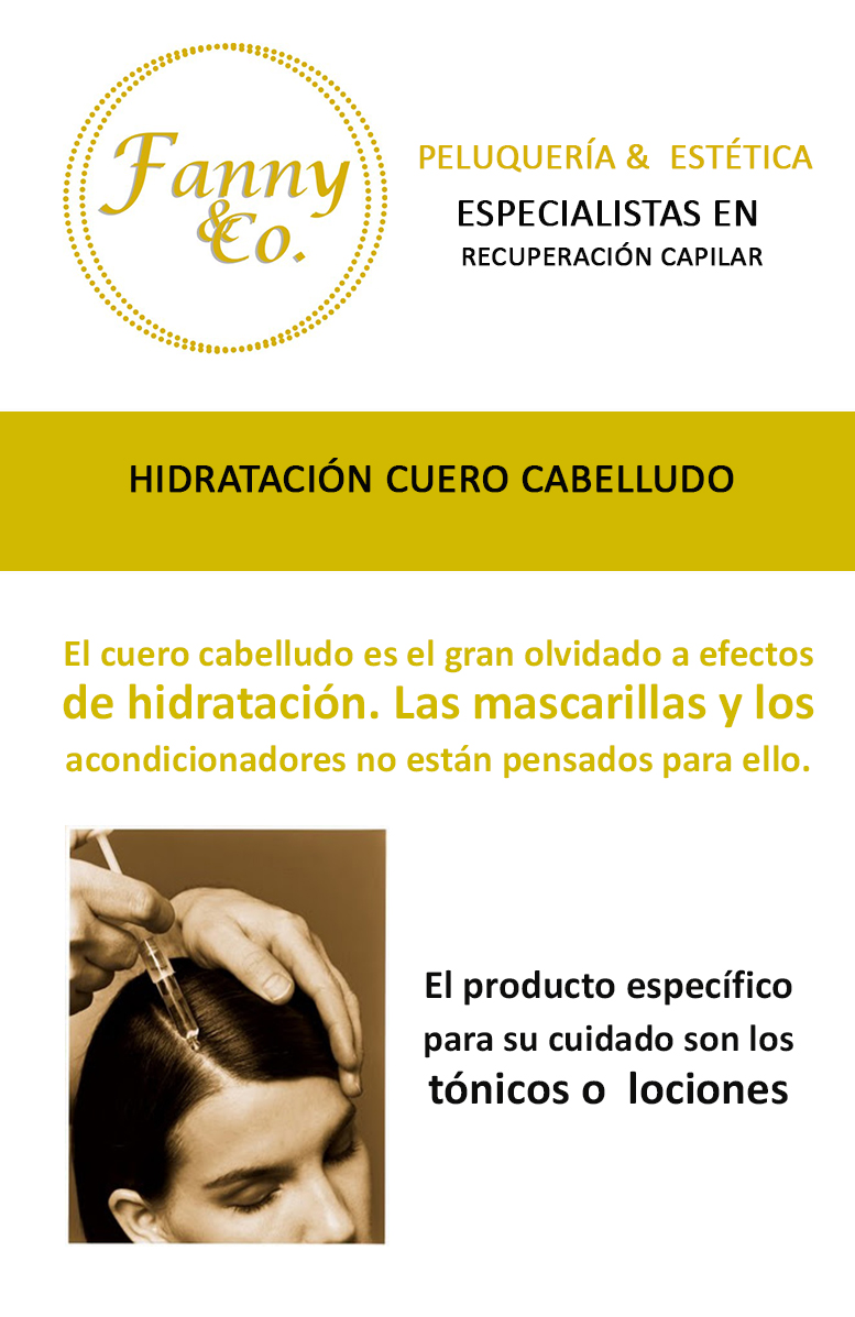 Recuperación y Tratamiento Capilar Hidratar el cuero cabelludo