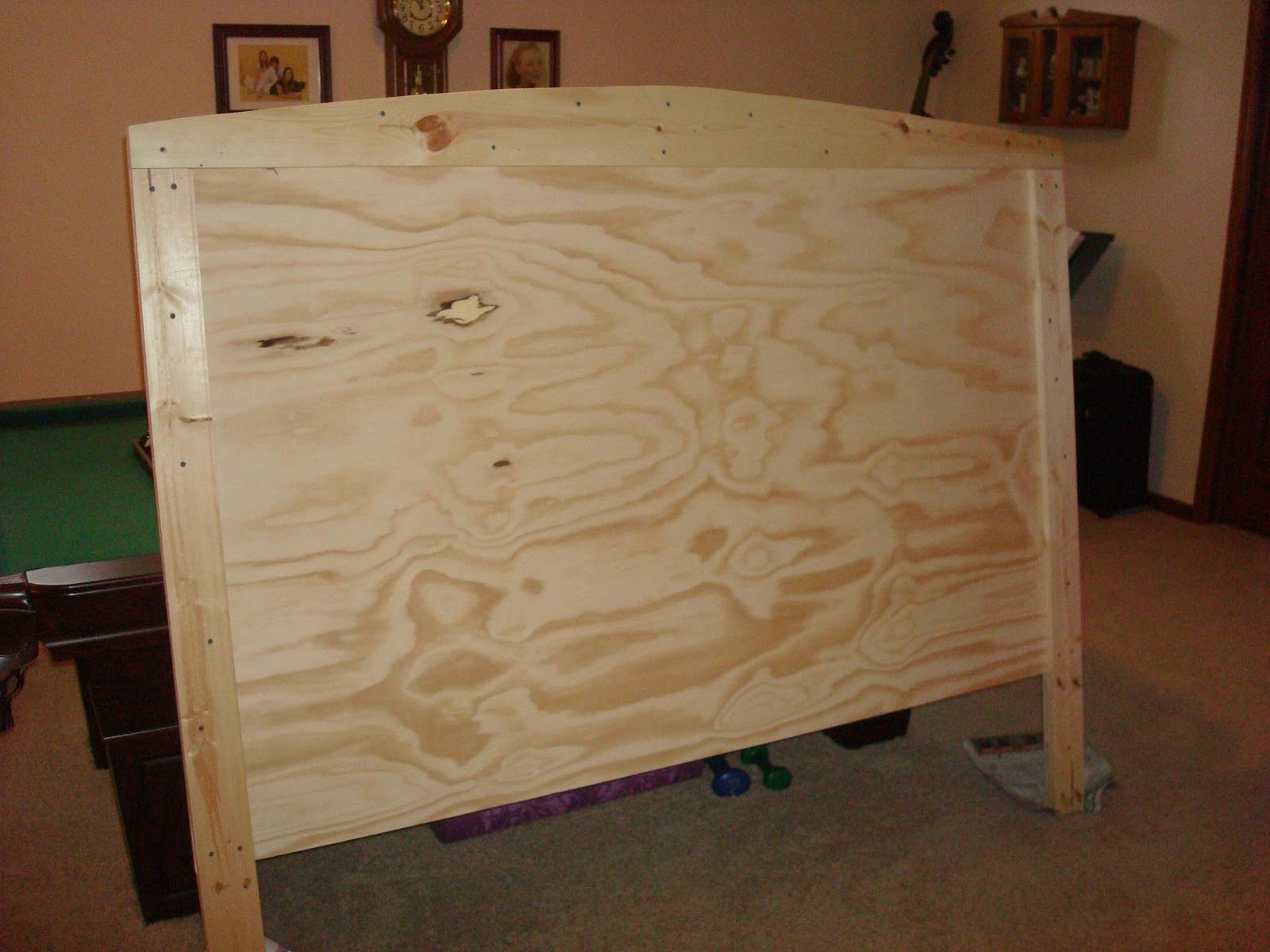 Dishing Up Design DIY Upholstered Headboard with Nailhead Trim
