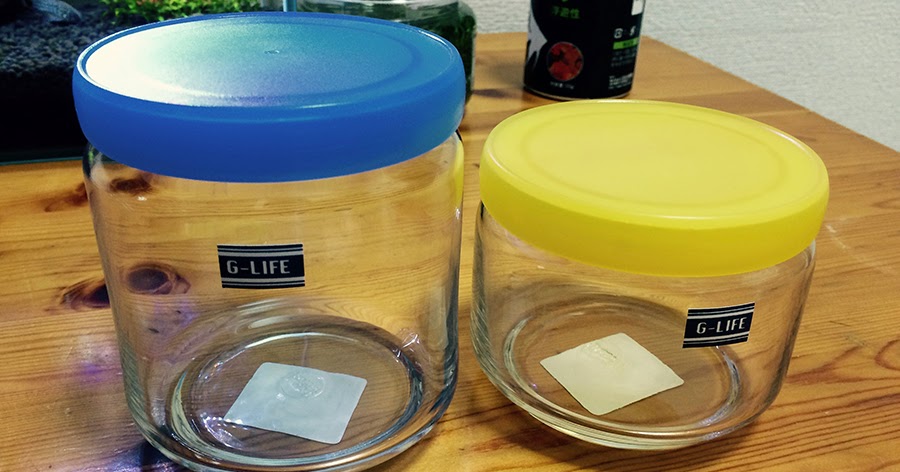 100均のきれいなガラス容器2つ 0.5Lと0.3Lで何ができる！？ Aqua de Life