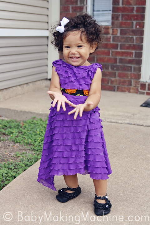 The Ruffle Dress | Free Girls Dress Patterns You Can Use For Sewing | childrens dress patterns