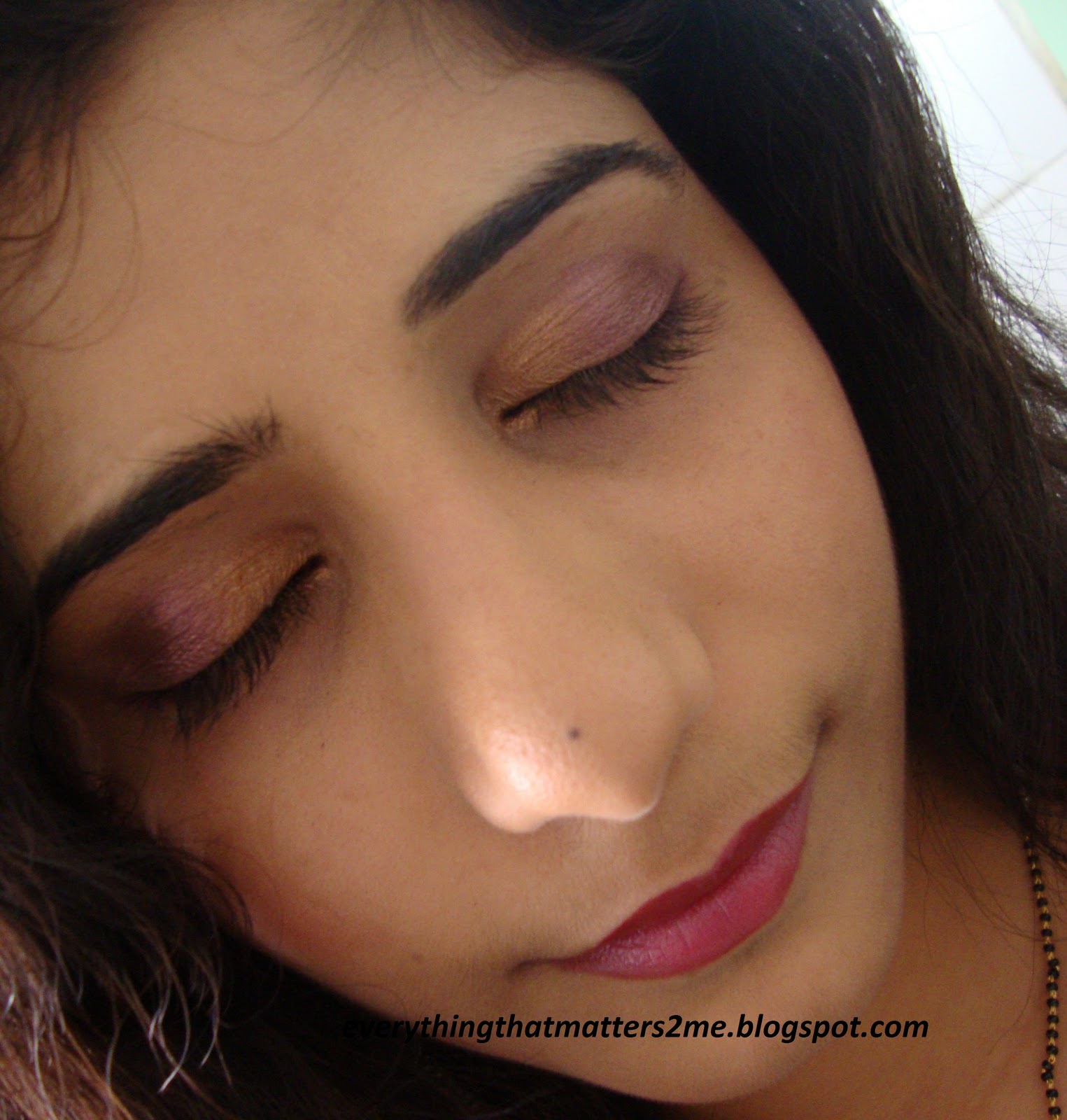 Plum Eye Makeup