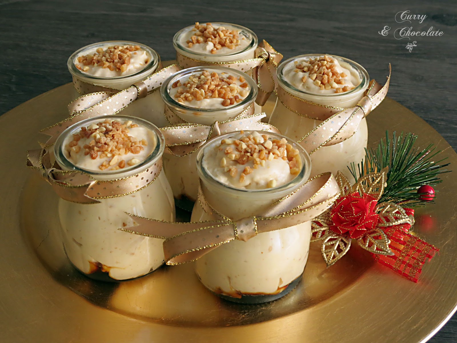 Mousse de turrón de Jijona – Jijona nougat mousse Mousse de turrón de Jijona – Jijona nougat mousse