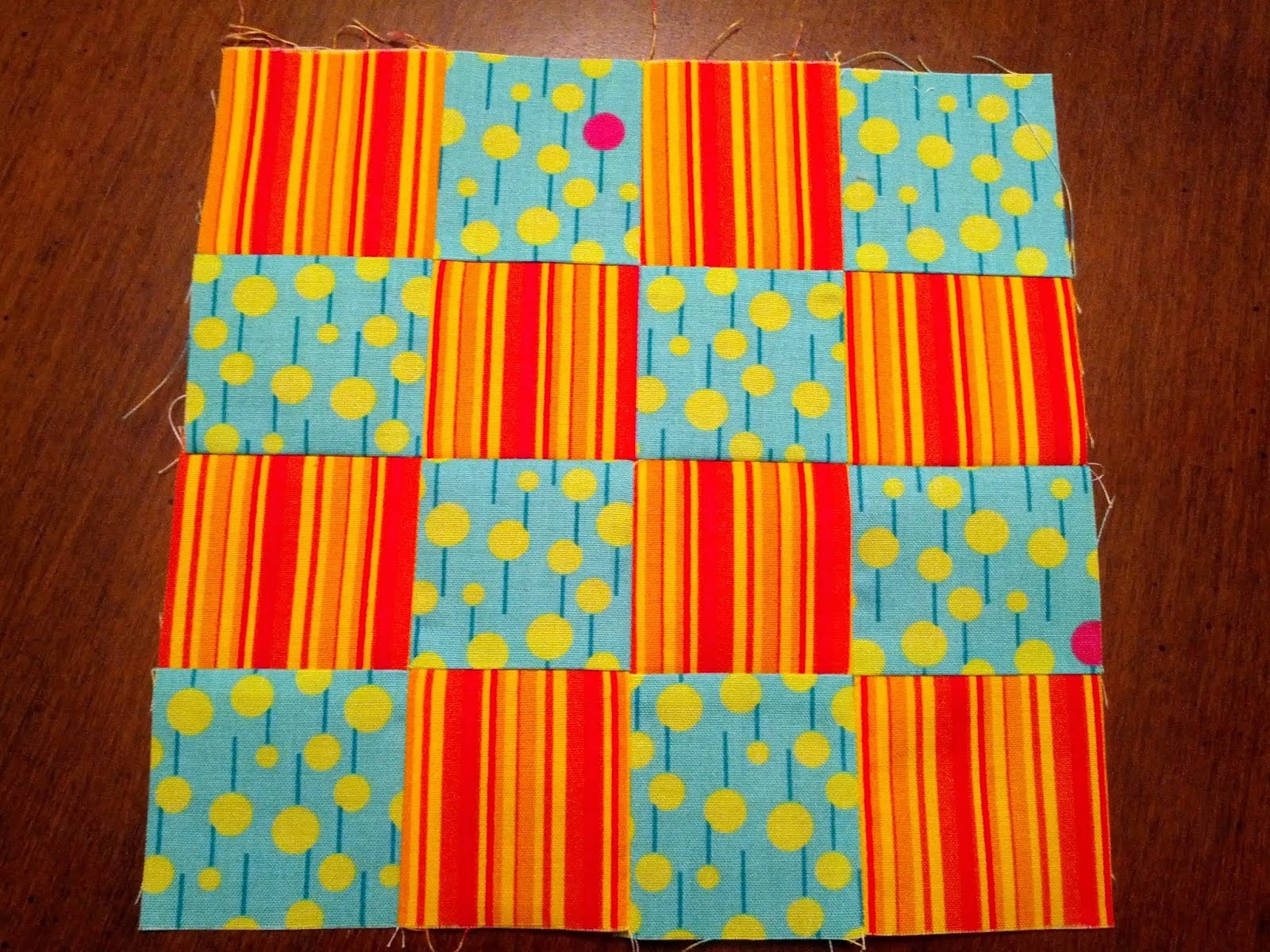 Sew Hungry 16 Patch block tutorial.