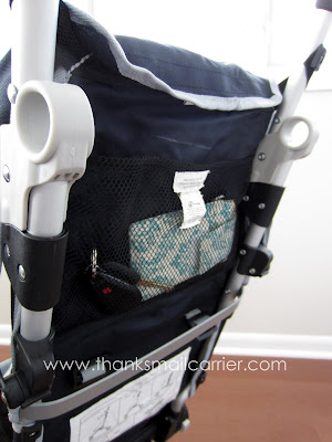 QuickSmart Backpack Stroller storage