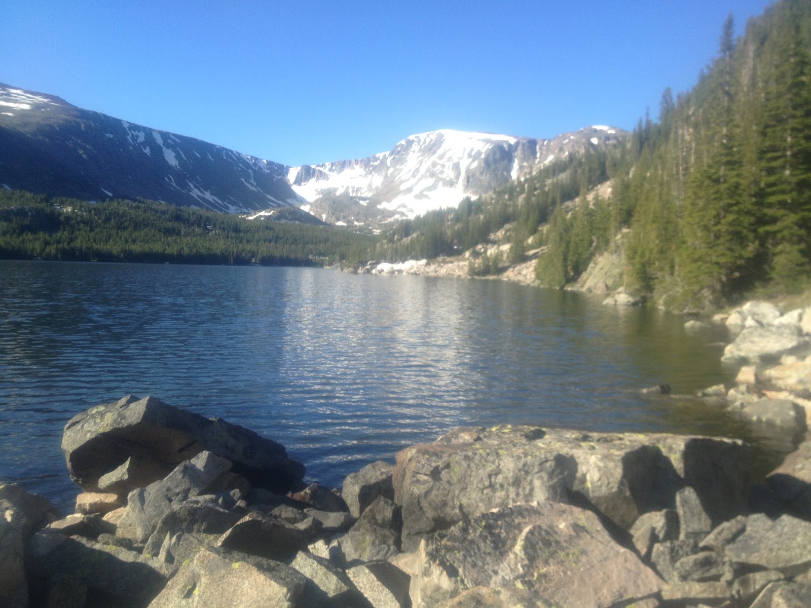 Jasper Lake a.k.a. Tumble Lake Hikes in the Beartooth Mountains