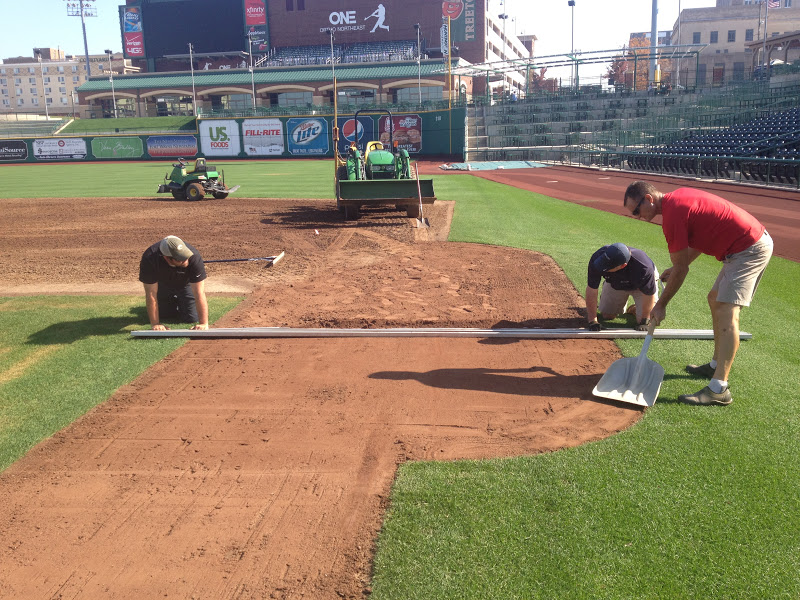 Smart Turf Adding Dura Edge Pro At Parkview Field