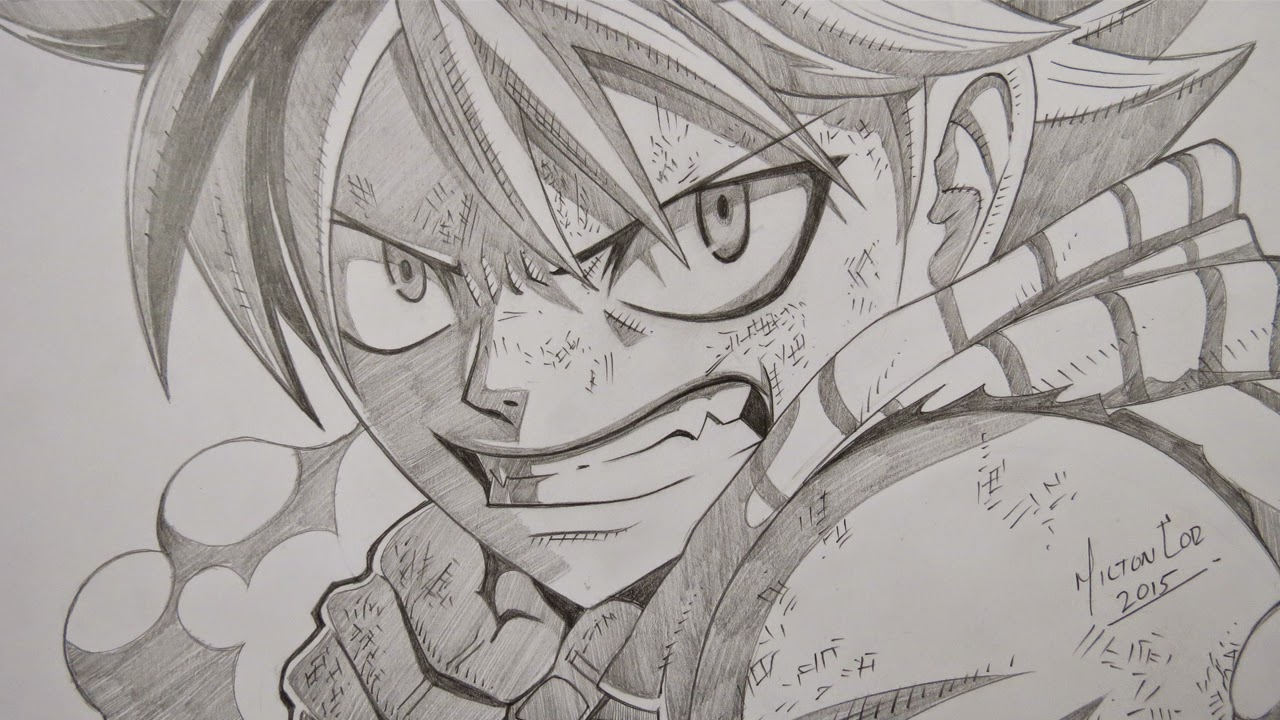 Art Painting Drawing Tips And Tutorials Drawing Natsu Dragneel