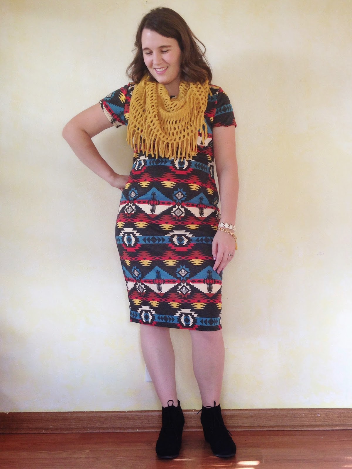 bybmg Lessons in Fashion LuLaRoe TShirt Dress 4 Ways
