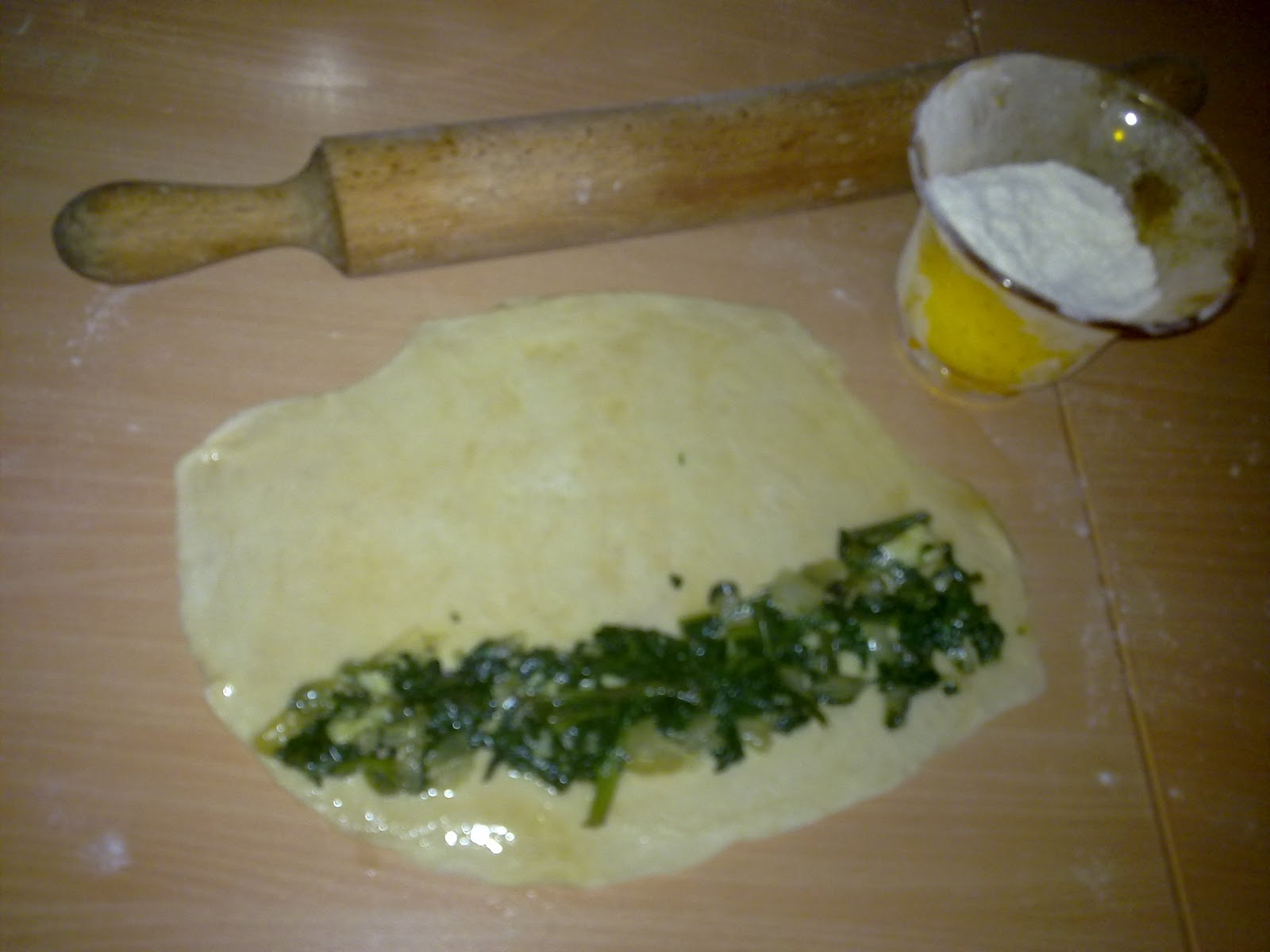 ZUHALİN TARİFLERİ ISPANAKLI KOL BÖREĞİ (Mayalı)