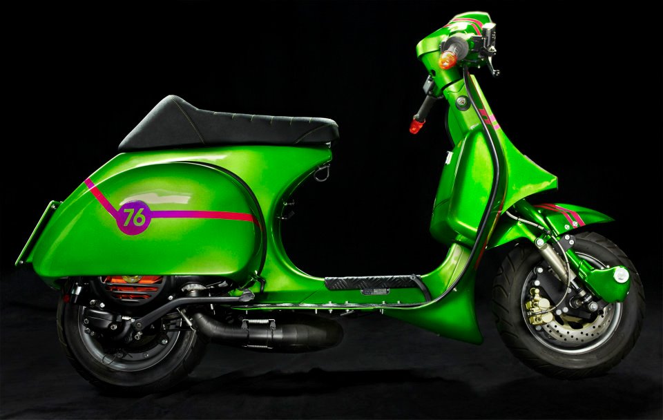 Espresso Racer smallframe Vespa Return of the Cafe Racers