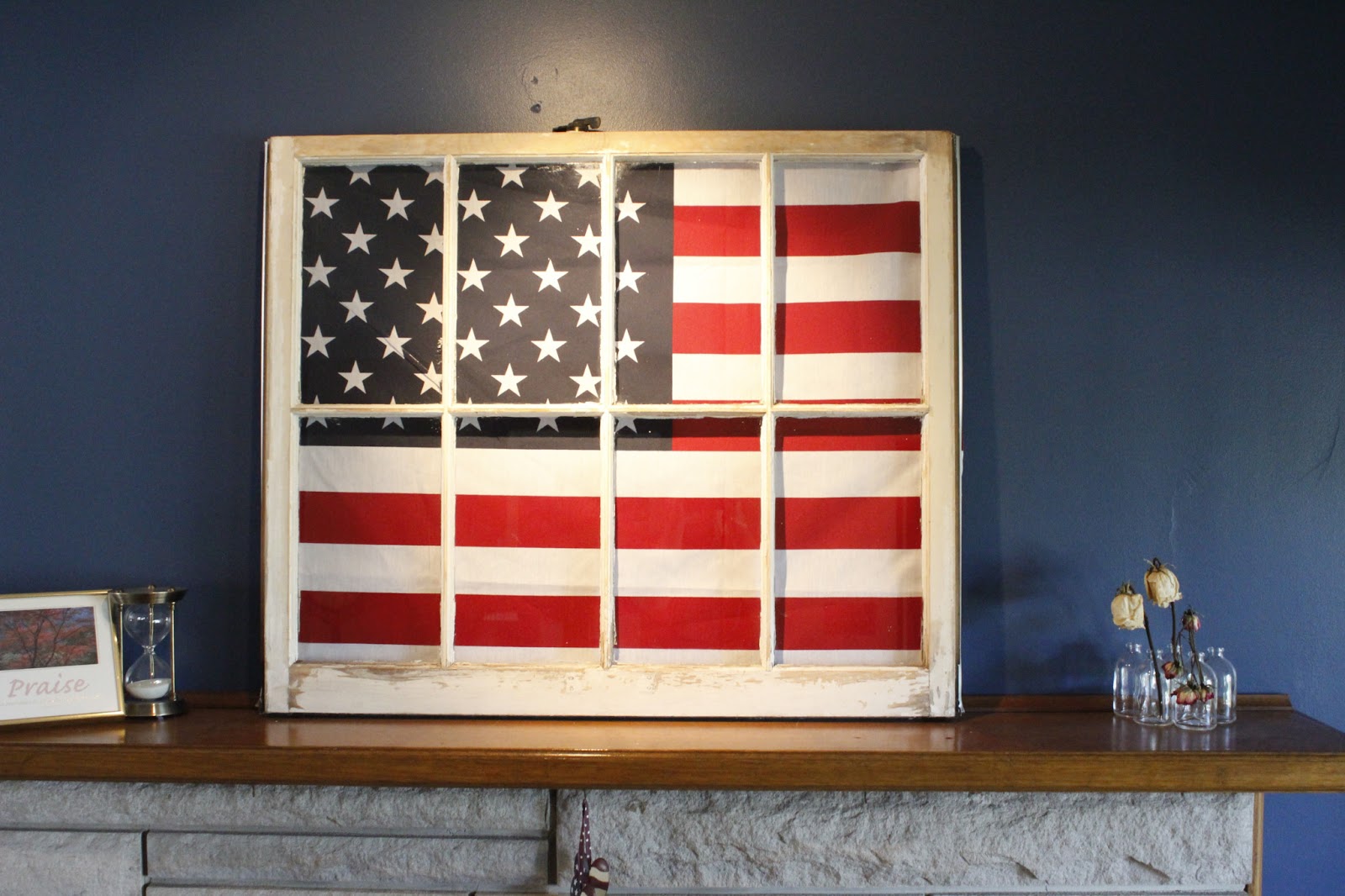 Living The Dream DIY Frame Your Flag!